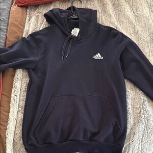 Adidas Blue Quarter-Zip Sweatshirt